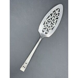 Vintage Oneida Community Coronation Pierced Pie Cake Server 1936